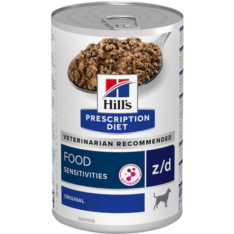 z/d Food Sensitivities märkäruoka koiralle 370g