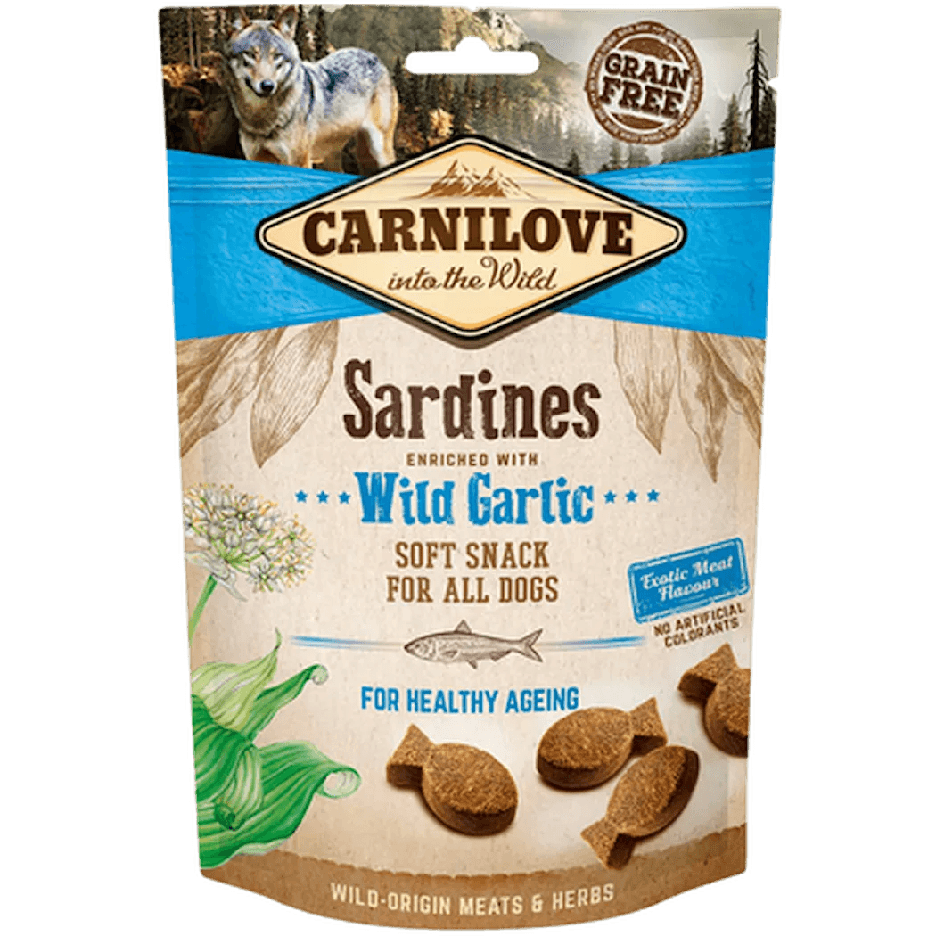 Soft Snack Sardines&Wild Garlic koiranherkku 200g
