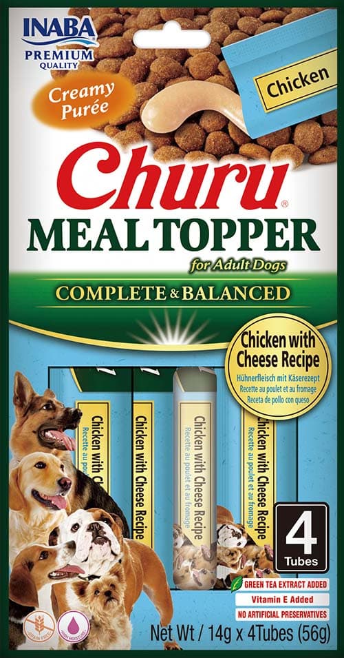 Dog Meal Topper Chicken with Cheese 4x14g