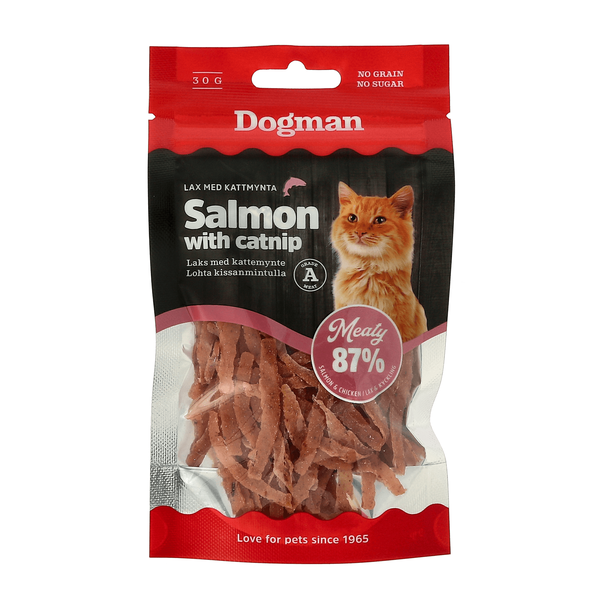 Lohi kissanmintulla 30g