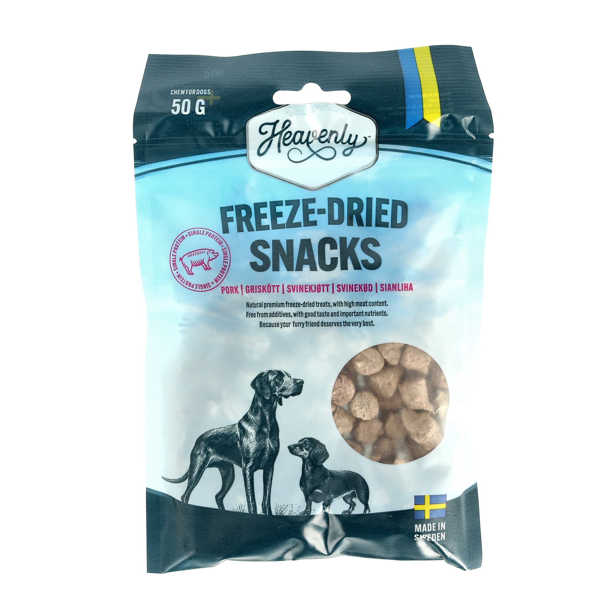 Pakastekuivattu herkku sianlihasta 50g