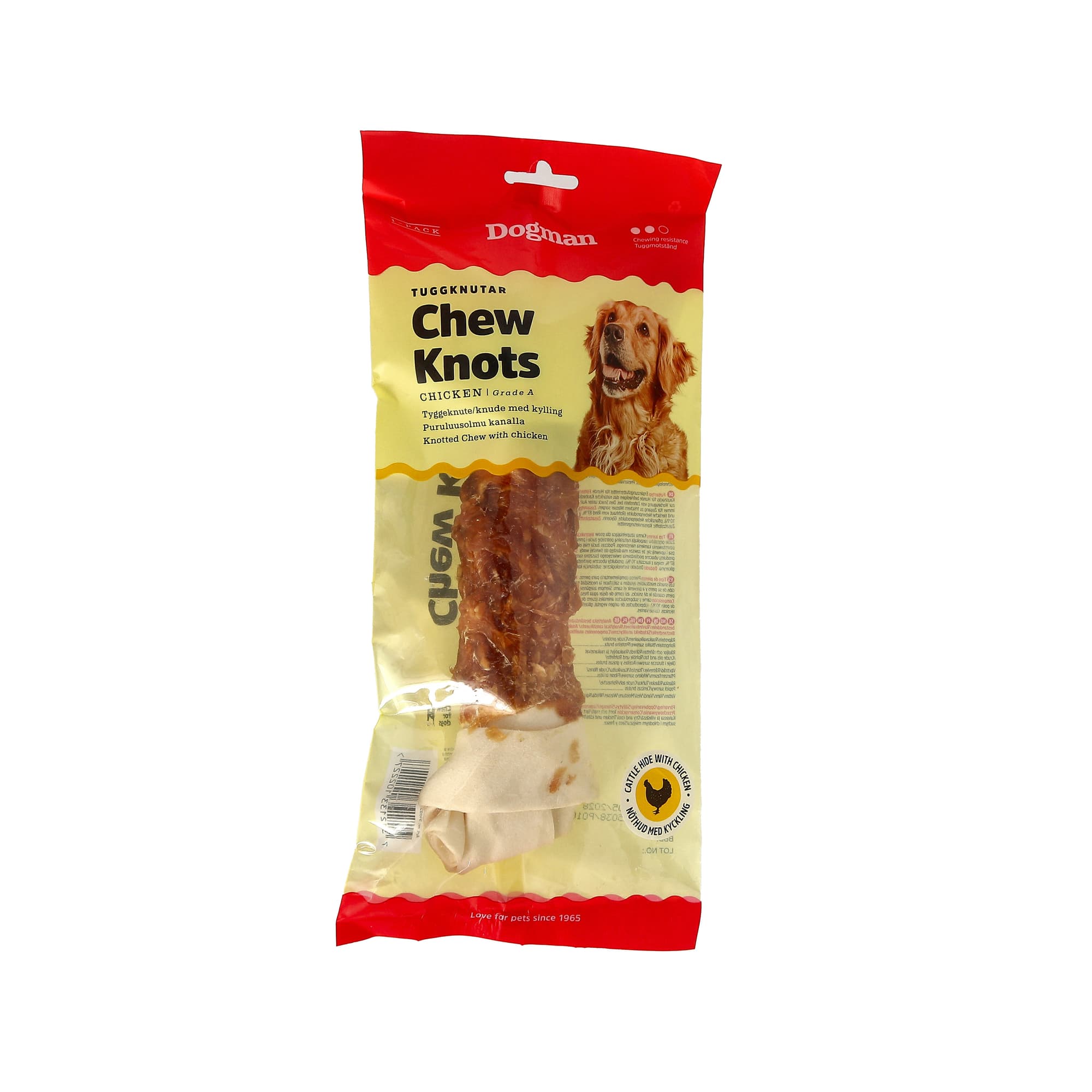 Purusolmu kanalla Valkoinen 23cm