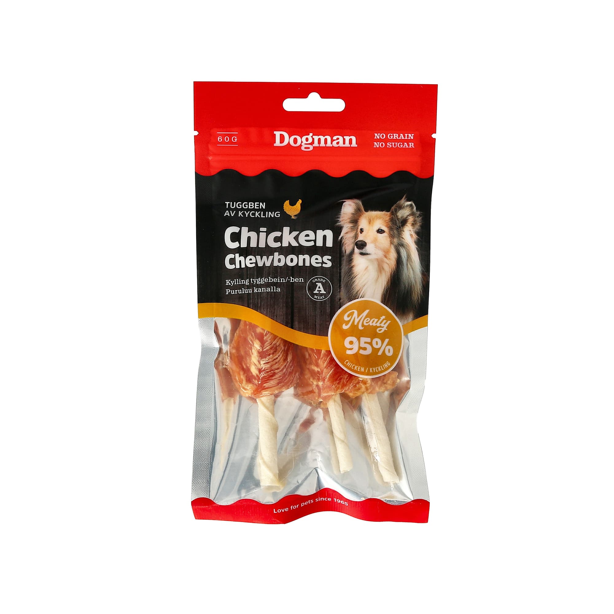 Meaty puruluu kanasta 3kpl 60g