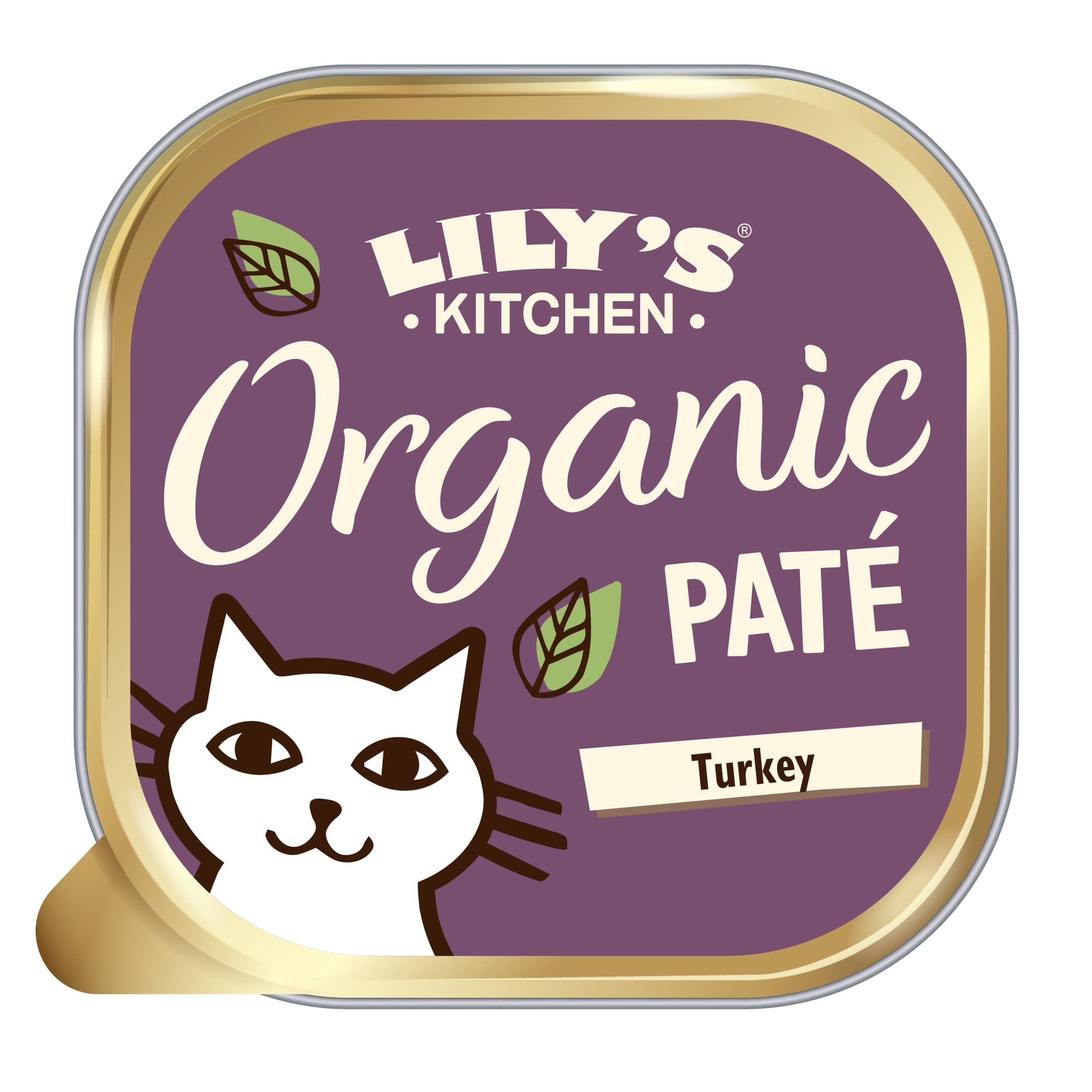 Cat Organic Turkey Märkä kissanruoka 85g