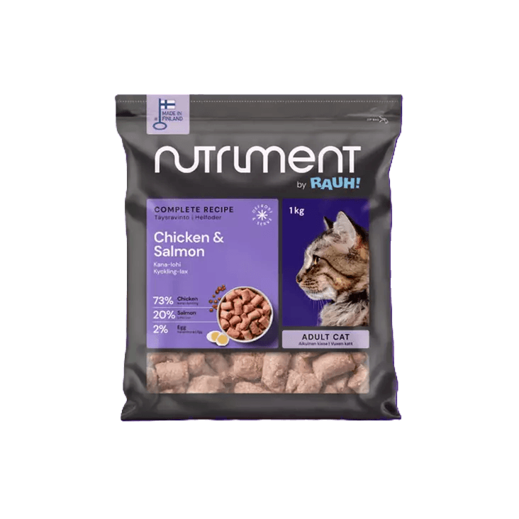 Lihapallot Kana/Lohi Aikuinen Kissa 1kg