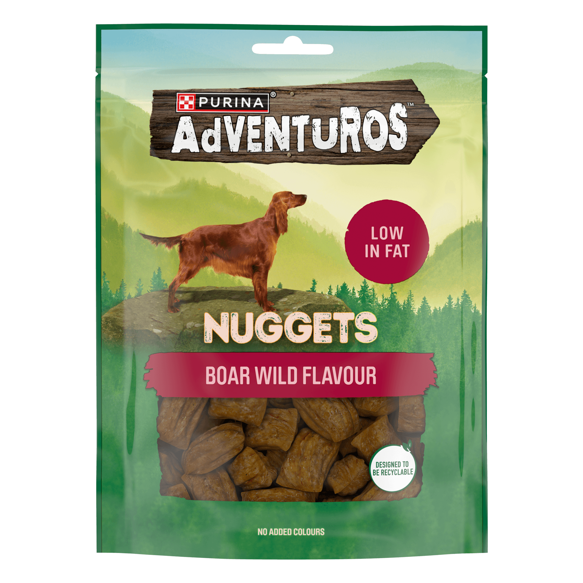 Adventuros Nuggets Wild Boar koiranherkku 90g