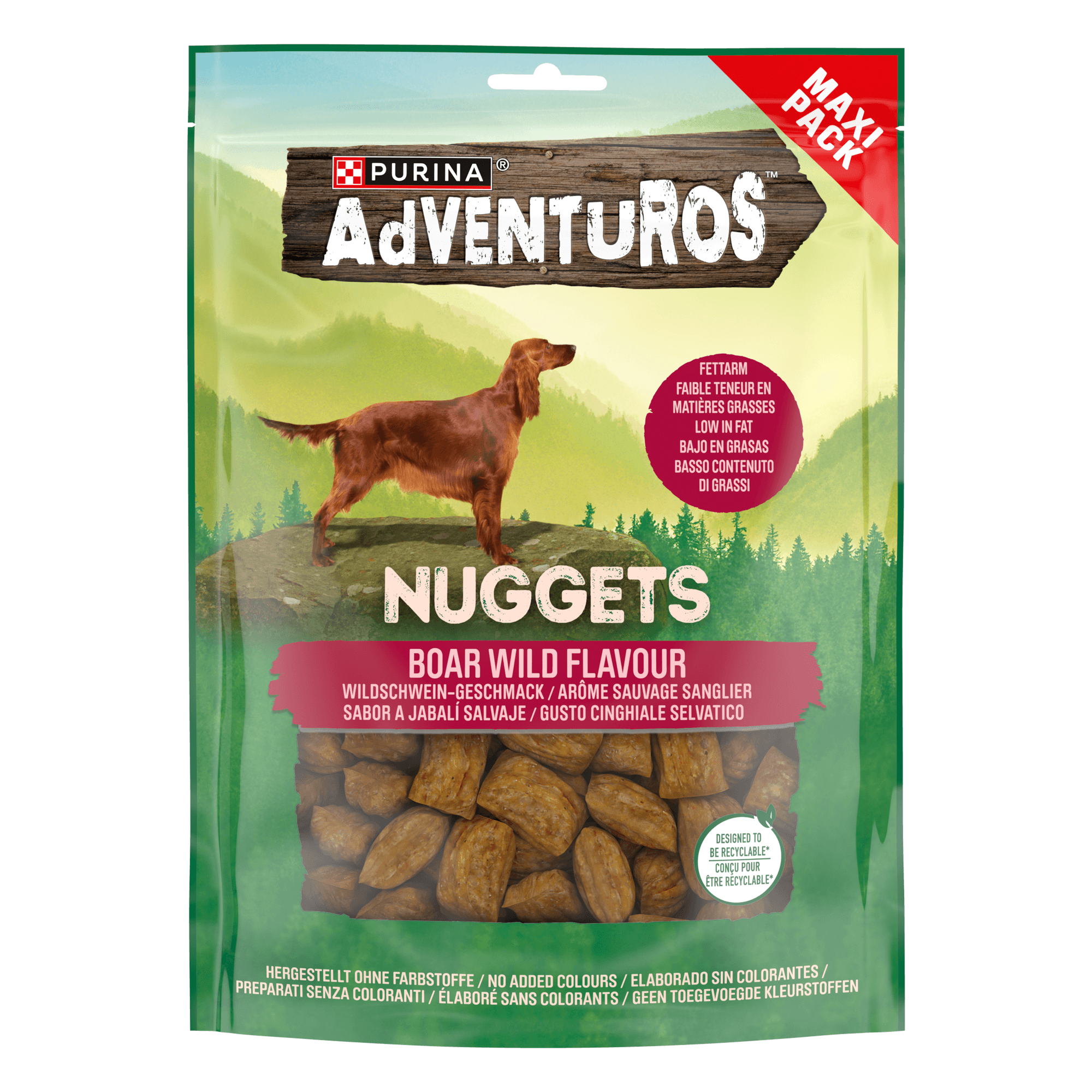 Adventuros Nuggets Wild Boar koiranherkku 300g