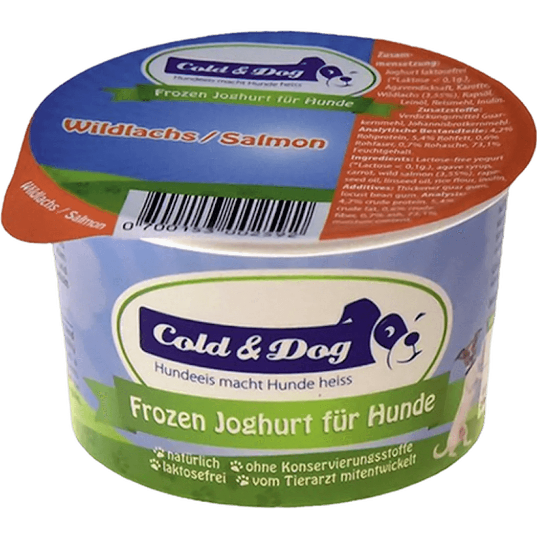 VoH Frozen Yogurt Wild Salmon Cups 100ml