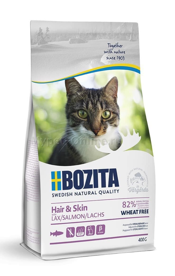 Hair & Skin Wheat Free Salmon kissanruoka