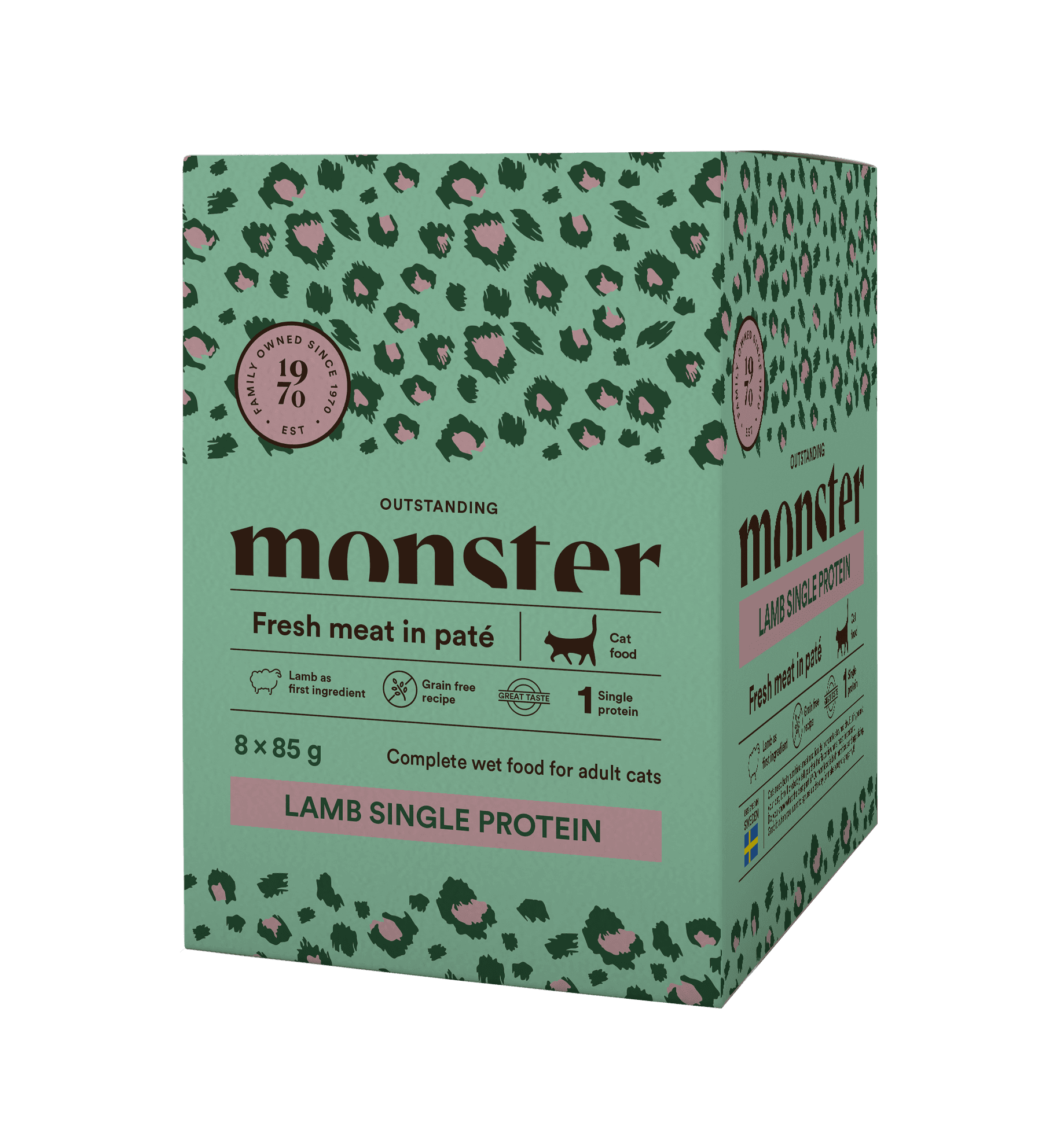 Paté Single Protein Lamb märkäruoka 8x85g