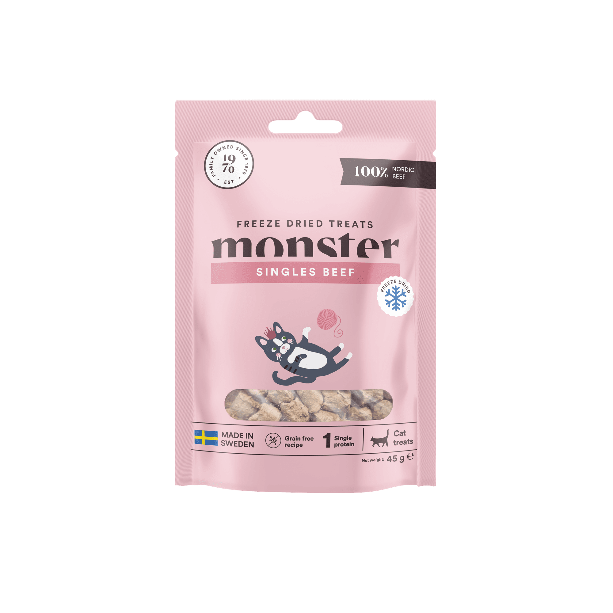 Freeze Dried Treats Beef kissanherkku 45g