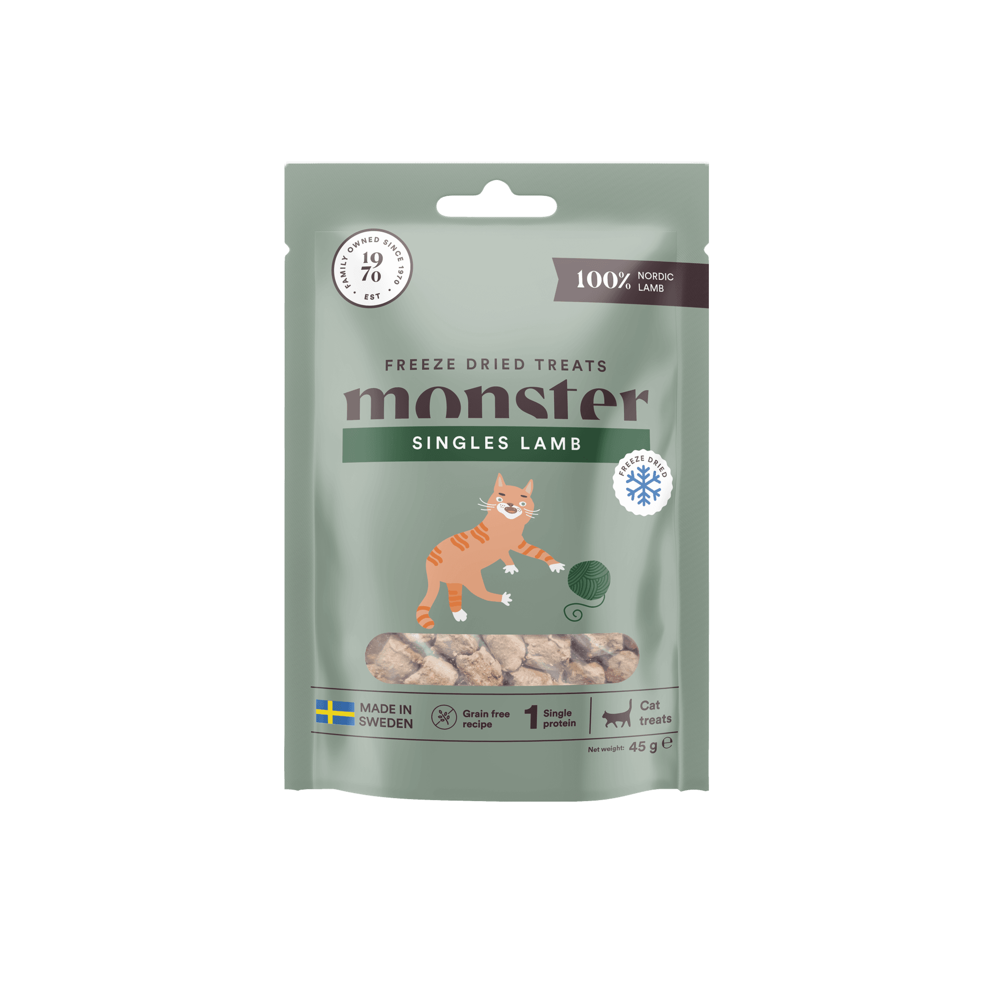 Freeze Dried Treats Lamb kissanherkku 45g