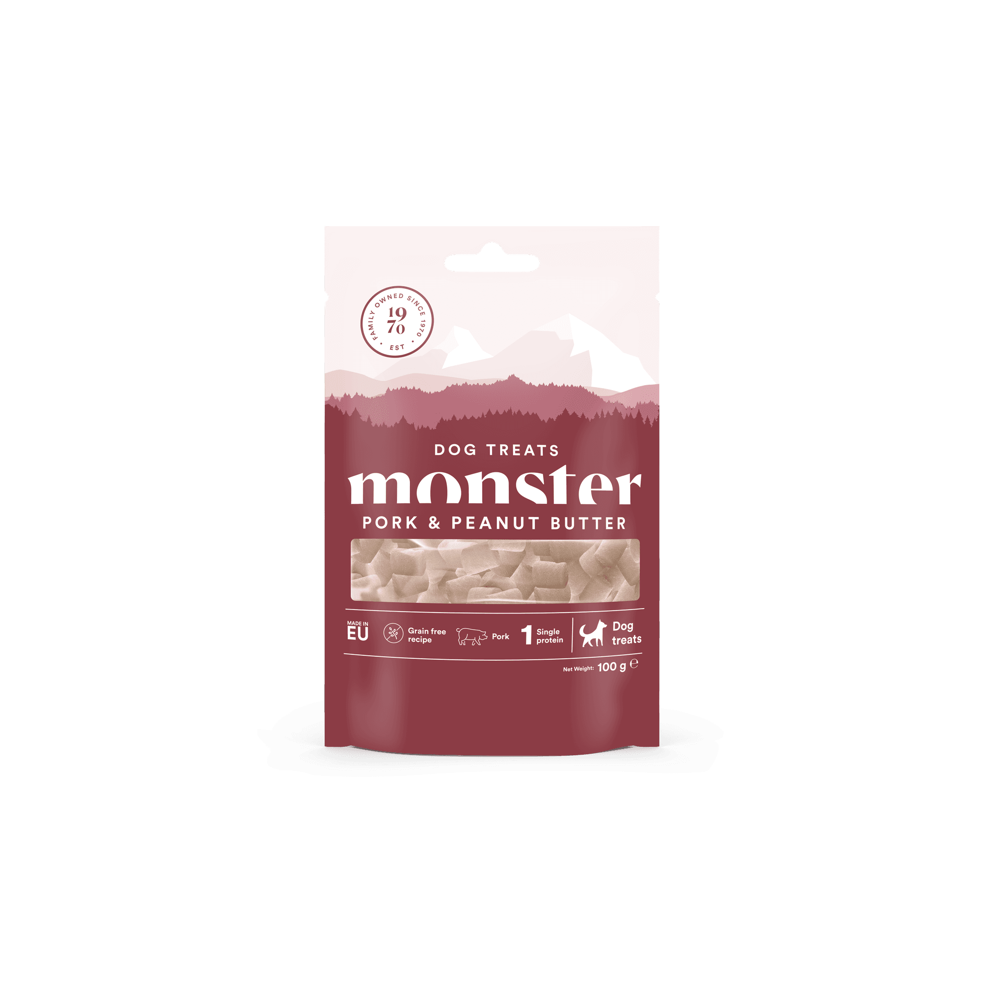 Dog Treats Pork & Peanut Butter koiranherkku 100g