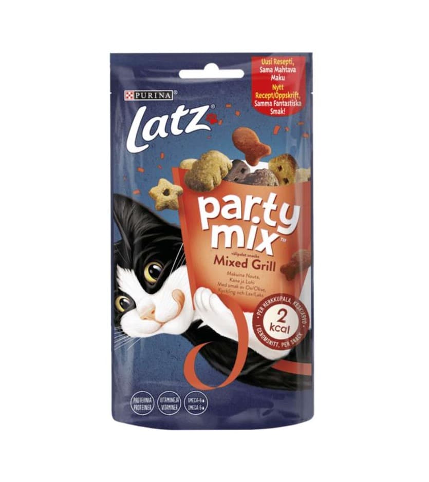 Latz Party Mix Mixed Grill kissanherkku 60g