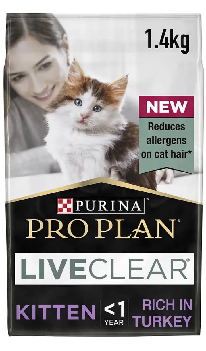 Kitten LiveClear Turkey kuivaruoka kissalle 1,4kg