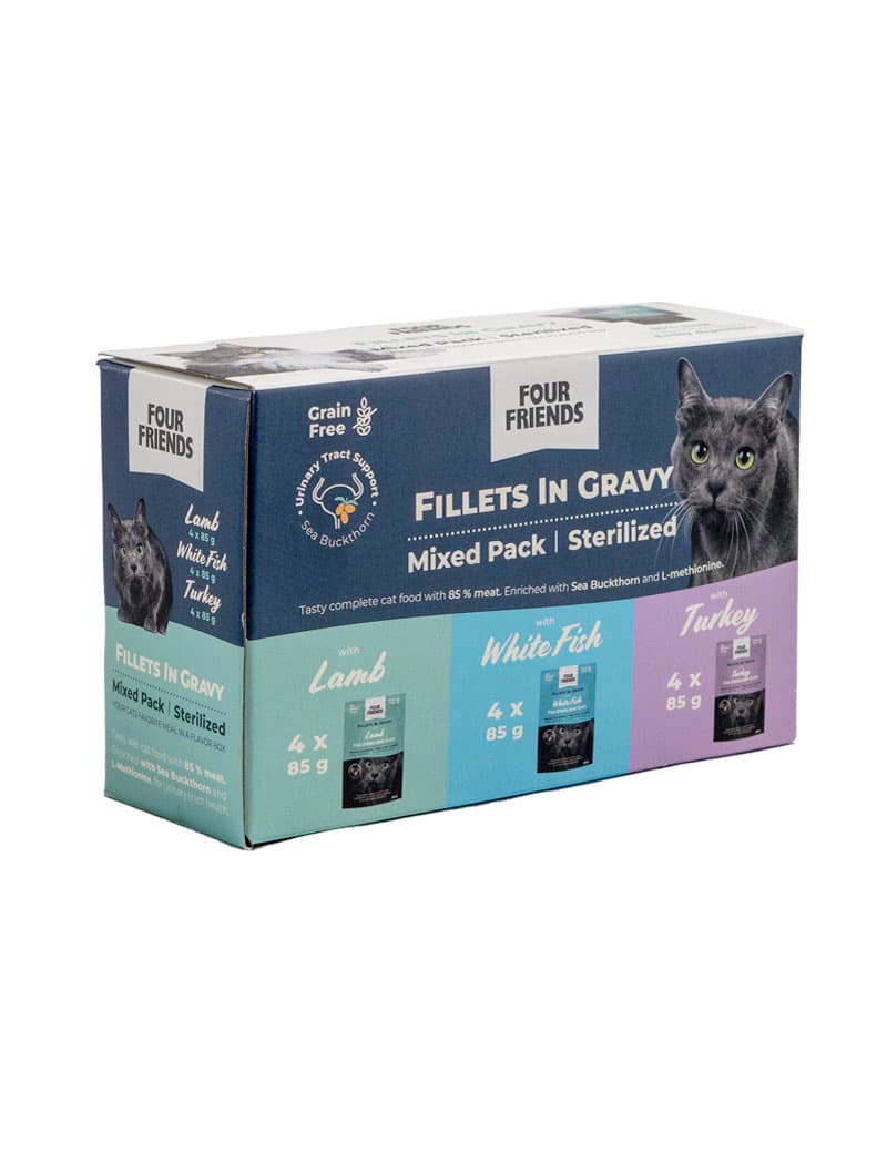 Sterilized Gravy Mix märkäruoka kissalle 12p